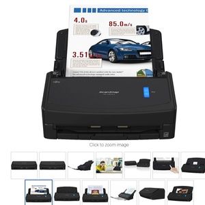 ScanSnap iX1400 High-Speed Duplex Scanner for Mac or PC (Black)